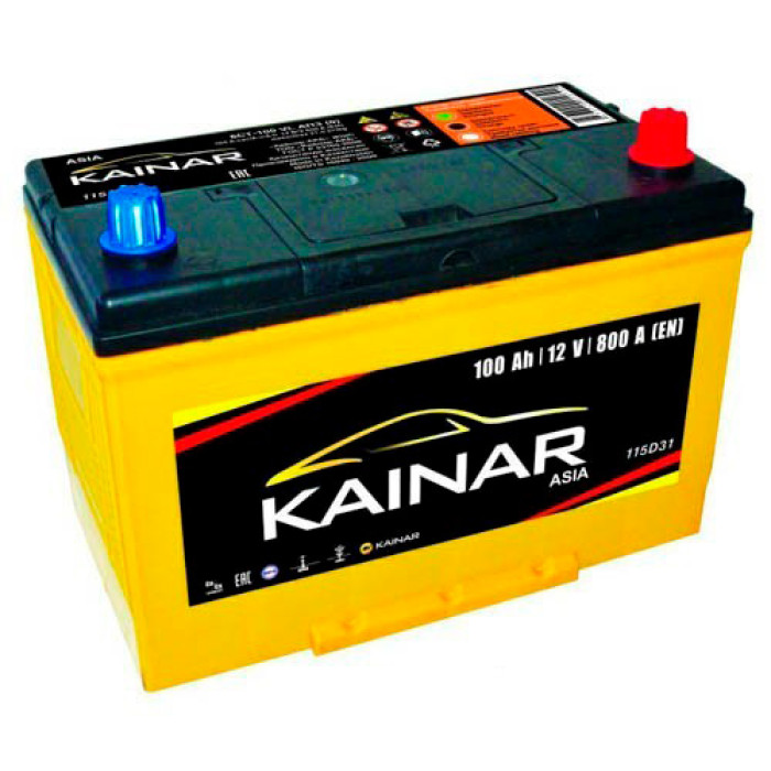 Аккумулятор Kainar ASIA 100Ah о.п.