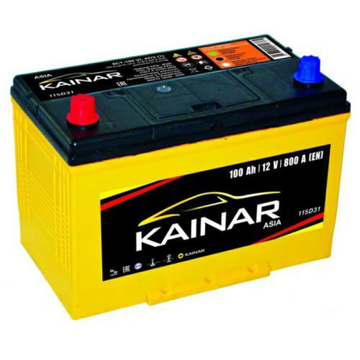 Аккумулятор Kainar ASIA 100Ah п.п. Аккумулятор Kainar ASIA 100Ah п.п.