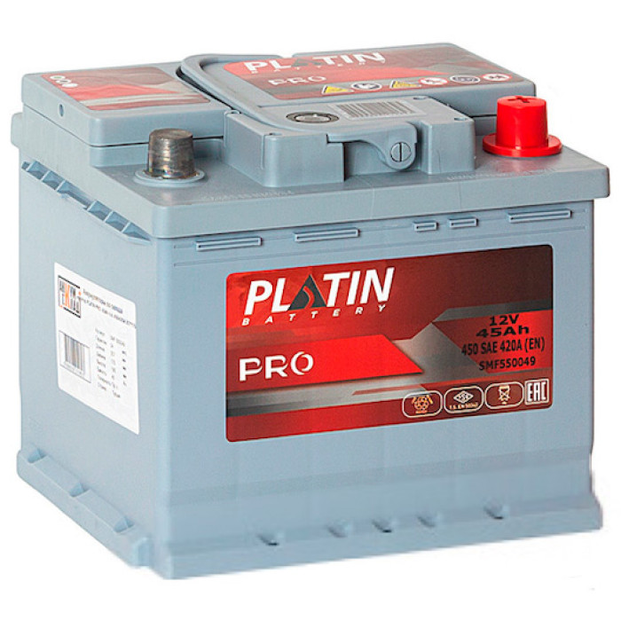 Аккумулятор Platin Pro 45Ah о.п. Аккумулятор Platin Pro 45Ah о.п.