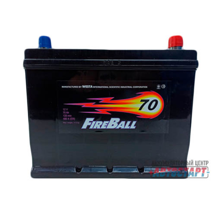 Аккумулятор Fire Ball 70Ah